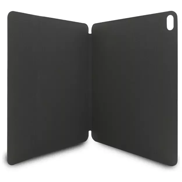 Karl Lagerfeld Saffiano Magnetic Karl &amp  Choupette iPad Air 13&quot  2024 Book Cover Case - Black 10