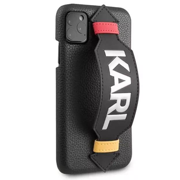 Karl Lagerfeld Strap Case for iPhone 11 Pro 5.8&quot  - Black 10
