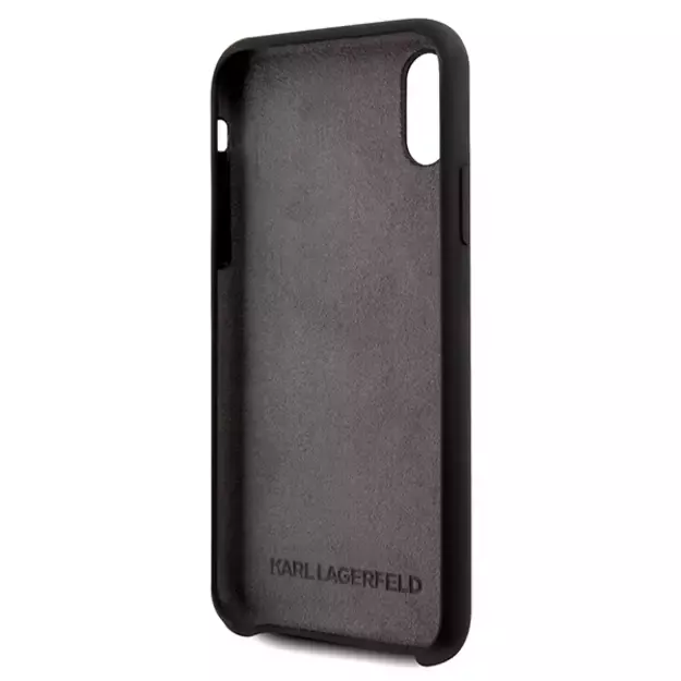 Karl Lagerfeld Glossy Bauhaus iPhone X/XS Case - Black 6