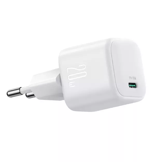 Joyroom JR-TCG08 GaN 20W Power Delivery Wall Charger - White 2