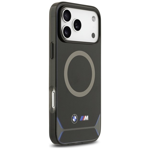 BMW M IML Metal Buttons &amp  Logo MagSafe Case for iPhone 17 Pro Max - Blue 3