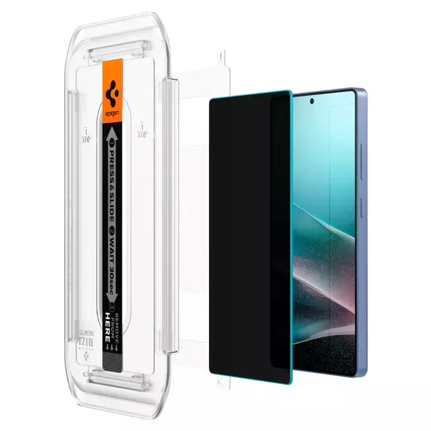 Spigen Glas.TR &quot Ez Fit&quot  Privacy 2-pack for Samsung Galaxy S25 Ultra 12
