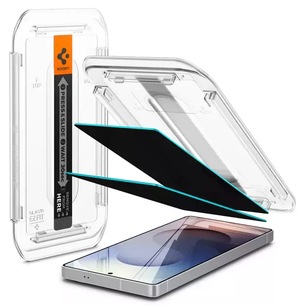 Spigen Glas.TR &quot Ez Fit&quot  Privacy 2-pack for Samsung Galaxy S25 Ultra 8