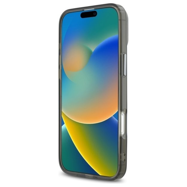 Karl Lagerfeld IML Metal Karl&amp Choupette Head MagSafe Case for iPhone 16 - Black 4