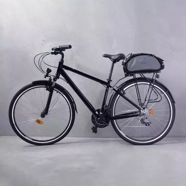 Wozinsky bike carrier bag with shoulder strap 13l black (WBB1BK) 13