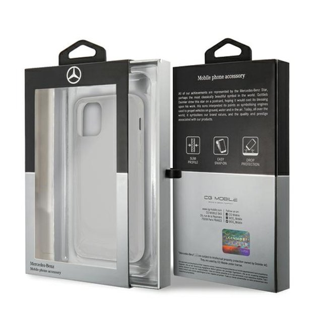 Mercedes MEHCP12SARCT iPhone 12 mini 5,4  clear hardcase Transparent Line 6