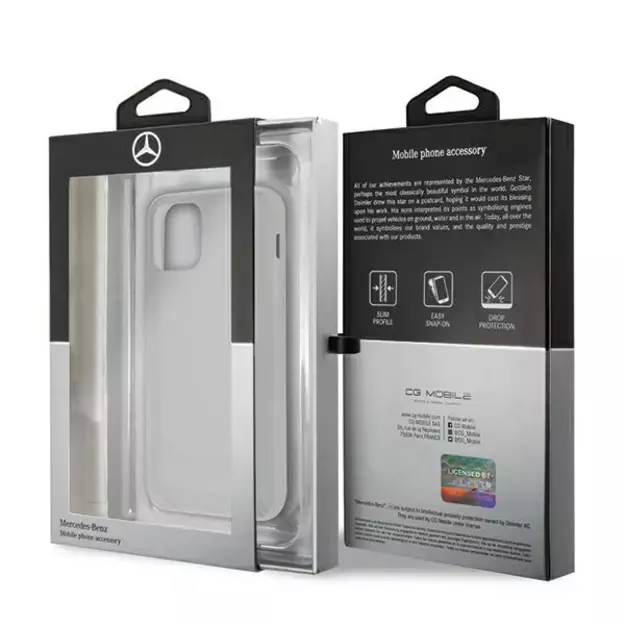 Mercedes MEHCP12SARCT iPhone 12 mini 5,4  clear hardcase Transparent Line 12