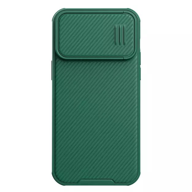 Nillkin CamShield S Case iPhone 14 Pro Max Armored Cover Camera Protector Green