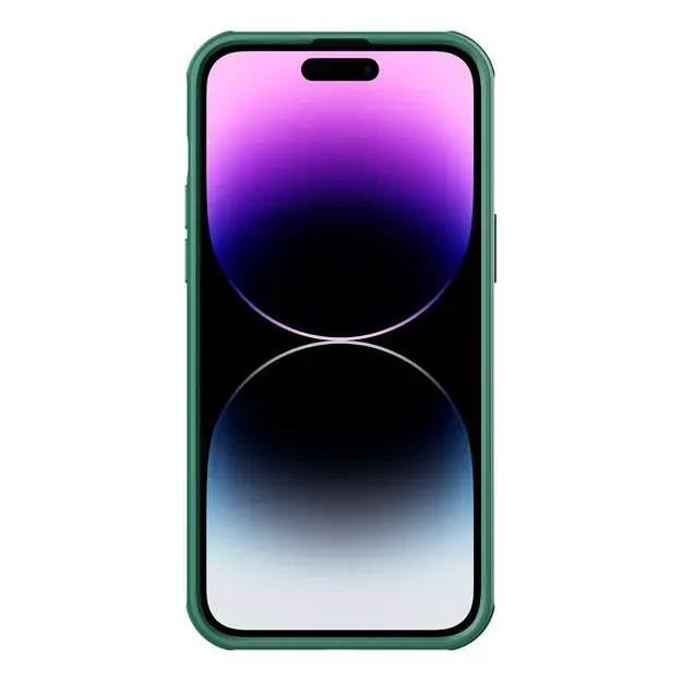 Nillkin CamShield S Case iPhone 14 Pro Max Armored Cover Camera Protector Green 3