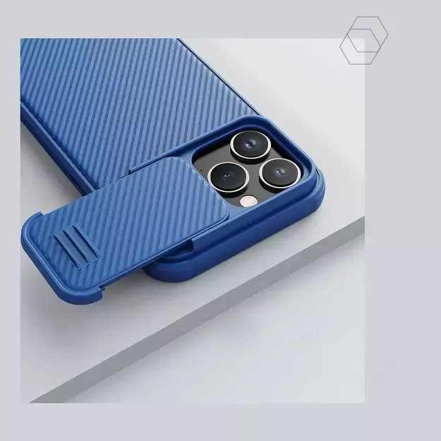 Nillkin CamShield S Case iPhone 14 Pro Max Armored Cover Camera Protector Green 8