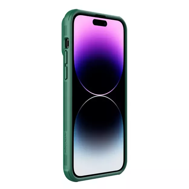 Nillkin CamShield S Case iPhone 14 Pro Max Armored Cover Camera Protector Green 5