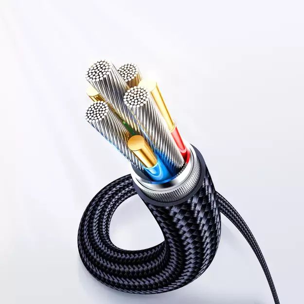 Joyroom A4 USB-C / USB-C 100W 1.2m Cable with Display - Blue 19