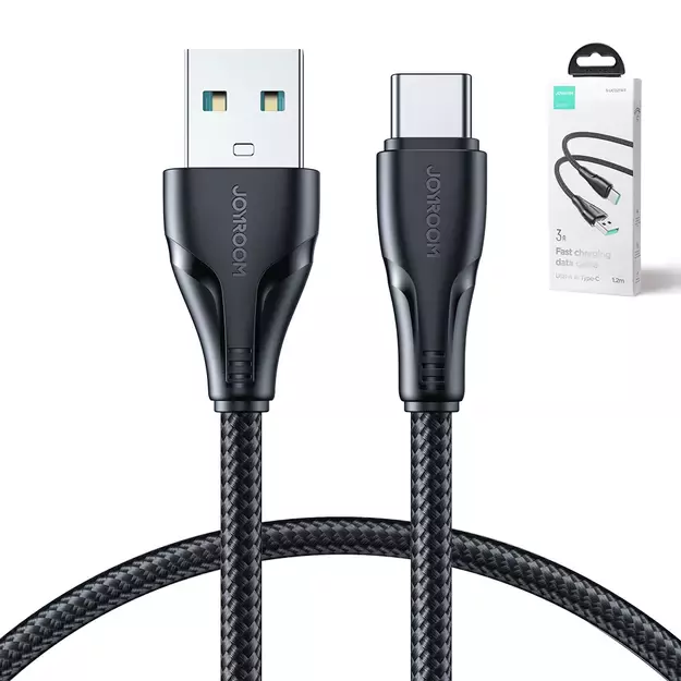 Joyroom Surpass Series A11 USB-A / USB-C 3A Cable 1.2 m - Black 22