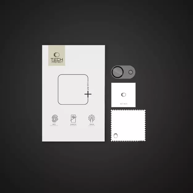 Tech-Protect Cam Fit+ Camera Cover for iPhone 16e - Clear 6