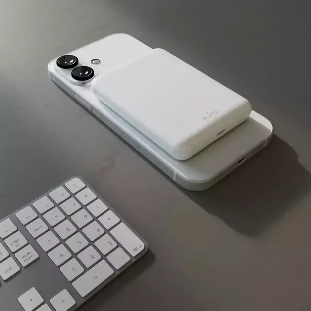 Powerbank Puro Power Mag 5000mAh 20W Power Delivery USB-C - biały 4