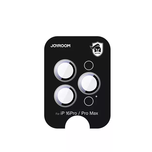 Joyroom JR-MFY0262 protective glass for iPhone 16 Pro/16 Pro Max lenses - titanium