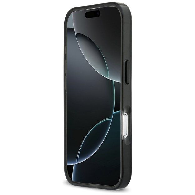 BMW M IML Metal Buttons Tricolor Lines MagSafe Case for iPhone 17 - Black 4