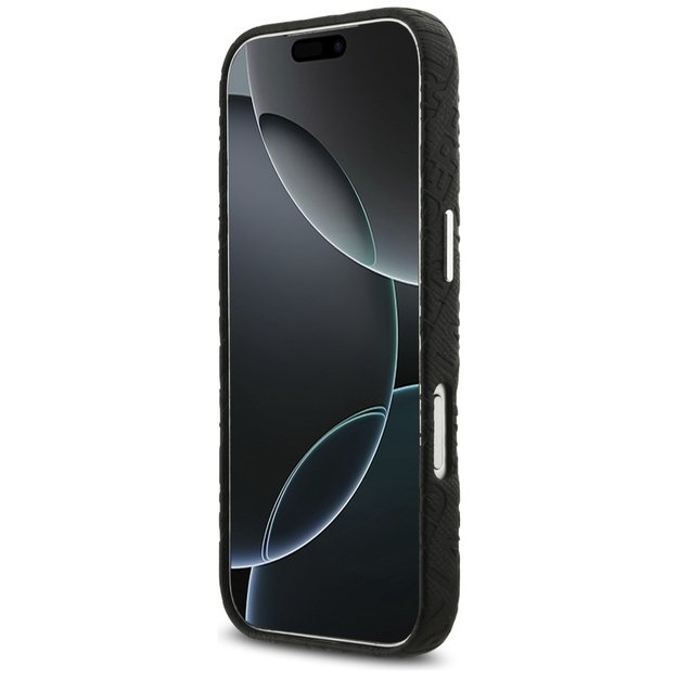 Karl Lagerfeld FW Stamped Karl MagSafe Case for iPhone 17 Pro - Black 4