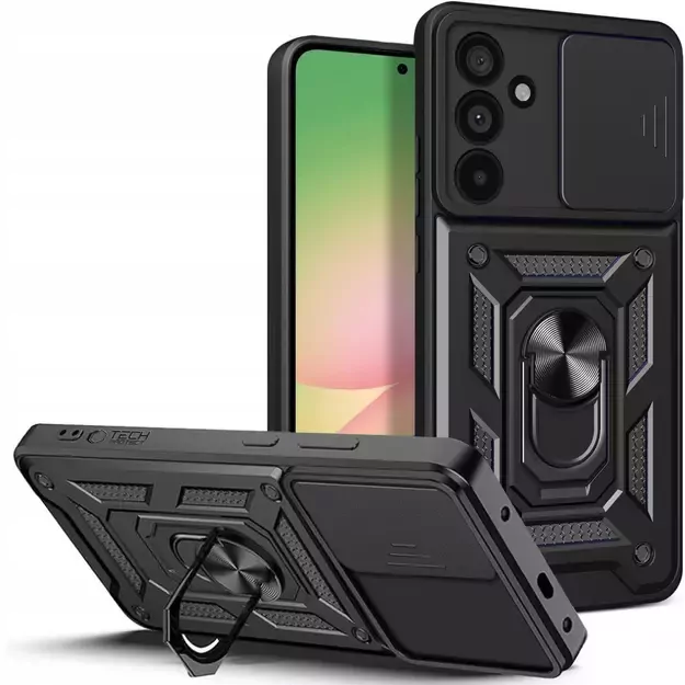 Tech-Protect CamShield Pro Case for Samsung Galaxy A56 5G - Black