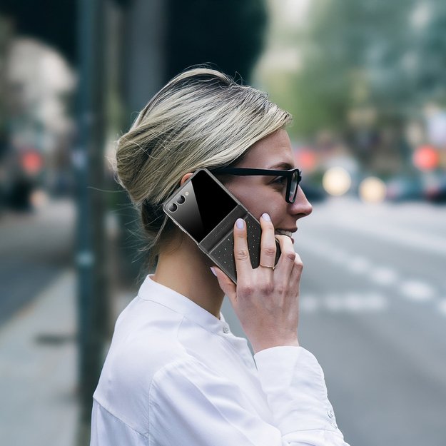 Dux Ducis Stex Case for Samsung Galaxy Z Flip7 - Black 11