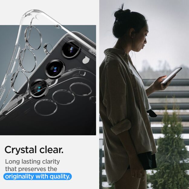 Spigen Liquid Crystal Case for Samsung Galaxy S23 - Transparent 13
