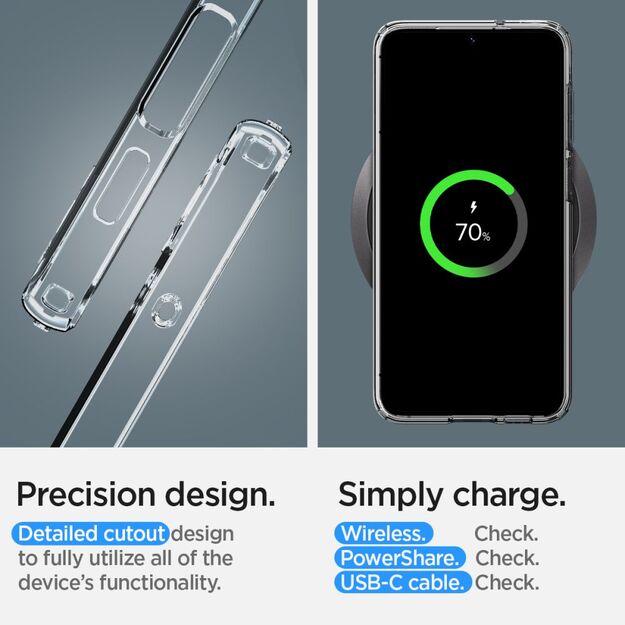 Spigen Liquid Crystal Case for Samsung Galaxy S23 - Transparent 16