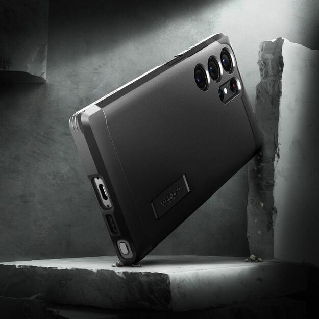 Spigen Tough Armor Case for Samsung Galaxy S23 Ultra - Black 42