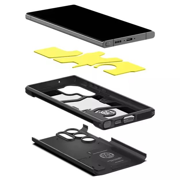 Spigen Tough Armor Case for Samsung Galaxy S23 Ultra - Black 22