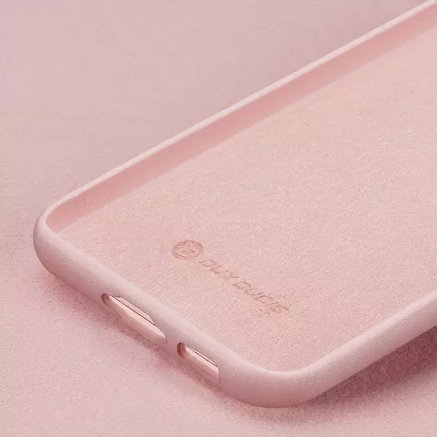 Dux Ducis Grit case for Samsung Galaxy S23+ elegant case made of artificial leather pink 8