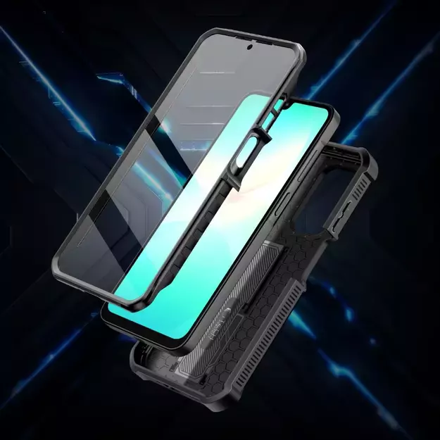 Tech-Protect Kevlar Cam+ Case for Samsung Galaxy A26 5G - Black 1