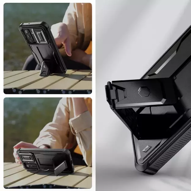 Tech-Protect Kevlar Cam+ Case for Samsung Galaxy A26 5G - Black 4