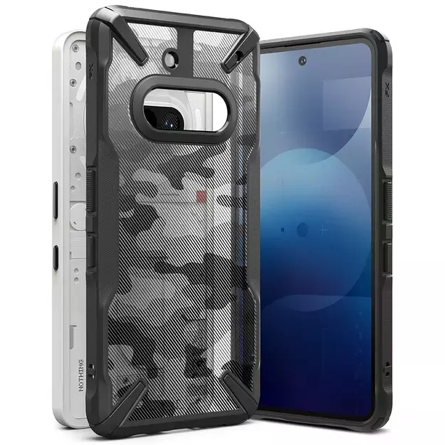 Ringke Fusion X Case for Nothing Phone 3A - Clear Grey