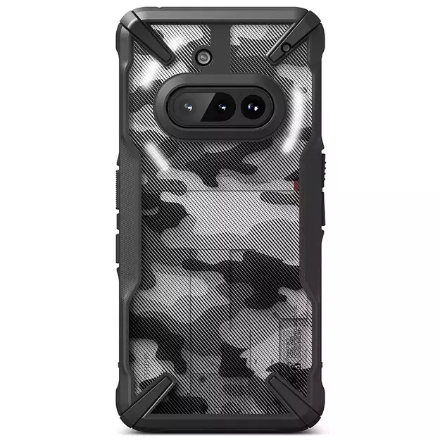 Ringke Fusion X Case for Nothing Phone 3A - Clear Grey 8
