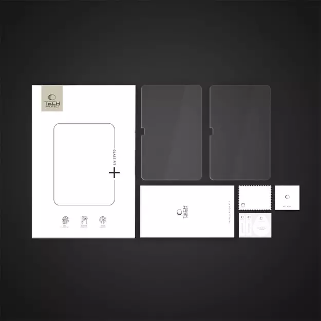 Tech-Protect Glass Fit+ Tempered Glass for Samsung Galaxy Tab S10 FE+ 13.1 620 / X626B 4