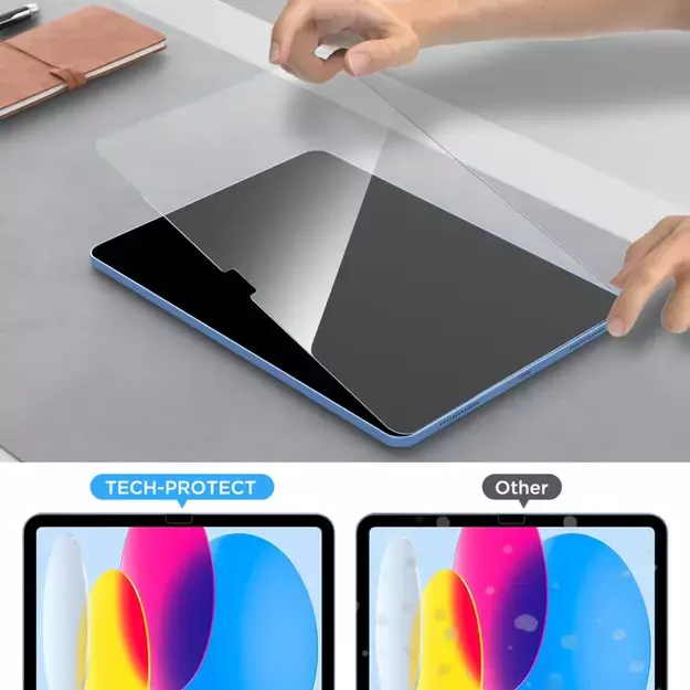 Tech-Protect Glass Fit+ Tempered Glass for Samsung Galaxy Tab S10 FE+ 13.1 620 / X626B 1