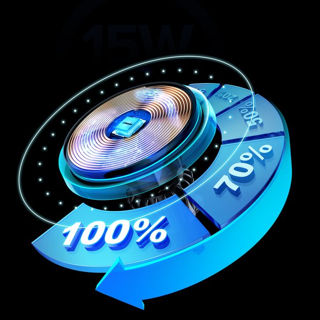 Joyroom car phone holder with 15W Qi inductive charger (MagSafe compatible) for air vent, silver (JR-ZS291) 8