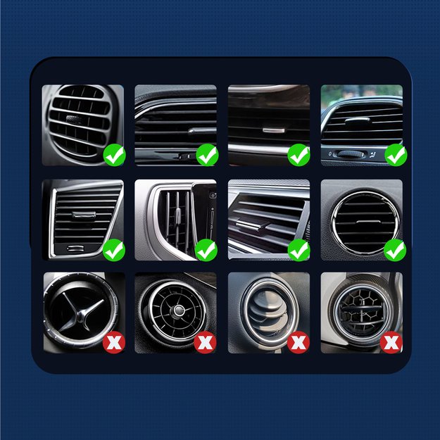 Joyroom car phone holder with 15W Qi inductive charger (MagSafe compatible) for air vent, silver (JR-ZS291) 20