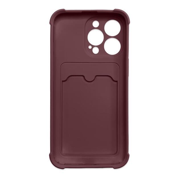 Card Armor Case Pouch Cover For Samsung Galaxy A32 4G Card Wallet Silicone Armor Cover Air Bag Raspberry 1
