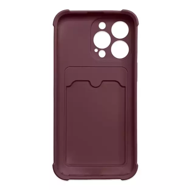 Card Armor Case Pouch Cover For Samsung Galaxy A32 4G Card Wallet Silicone Armor Cover Air Bag Raspberry 10