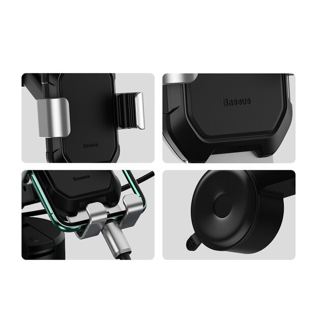 Baseus telescopic gravity car holder for the windshield black (SUYL-TK01) 21