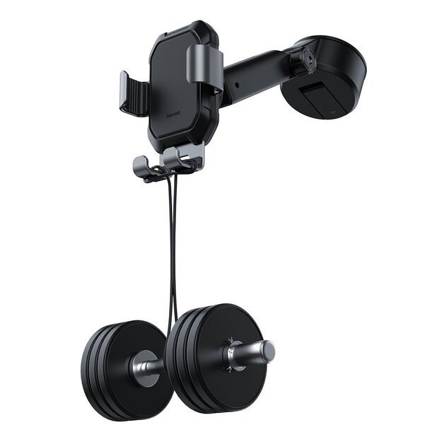 Baseus telescopic gravity car holder for the windshield black (SUYL-TK01) 6