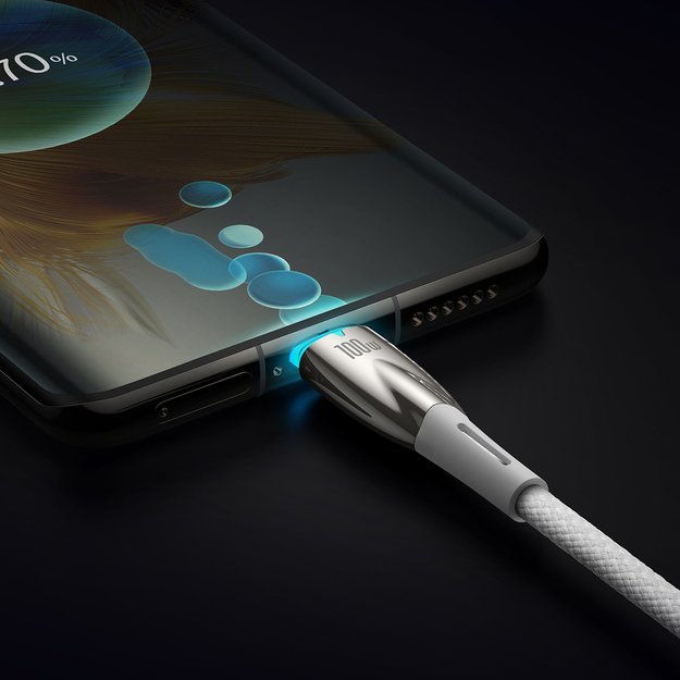 Baseus CADH000802 USB-C - USB-C PD cable 100W 5A 480Mb/s 2m - white 8