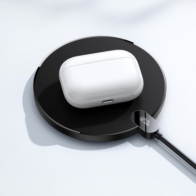 Baseus Digital LED Display Gen 2 BS-W526 inductive charger 15W - black 8