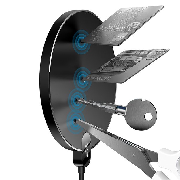 Baseus Digital LED Display Gen 2 BS-W526 inductive charger 15W - black 12