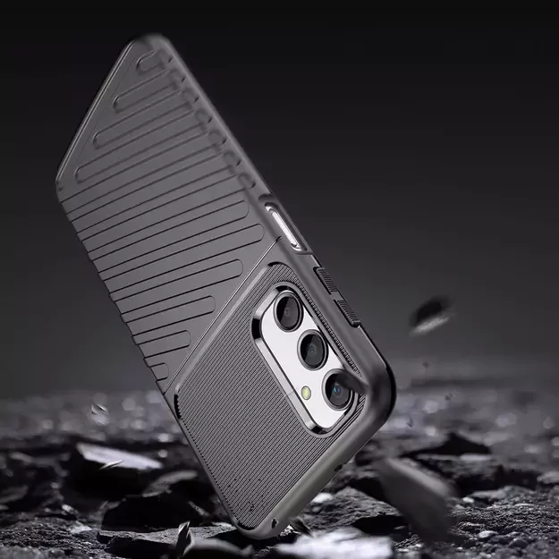 Thunder Case case for Samsung Galaxy A24 4G silicone armor case black 9