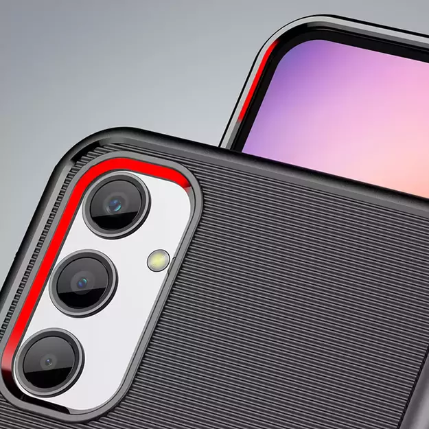 Thunder Case case for Samsung Galaxy A24 4G silicone armor case black 12