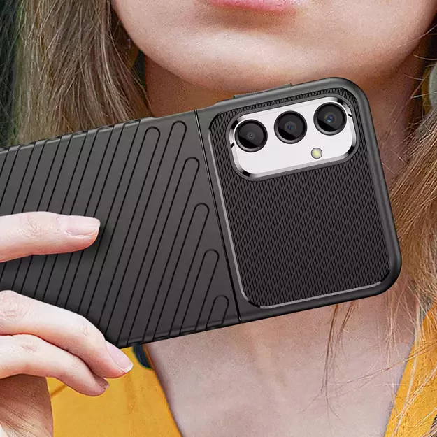 Thunder Case case for Samsung Galaxy A24 4G silicone armor case black 11