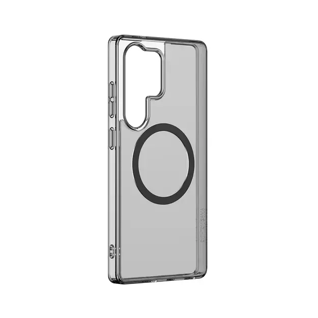 AmazingThing Minimal Mag Case with Magnetic Ring for Samsung Galaxy S25 Ultra - Black 8