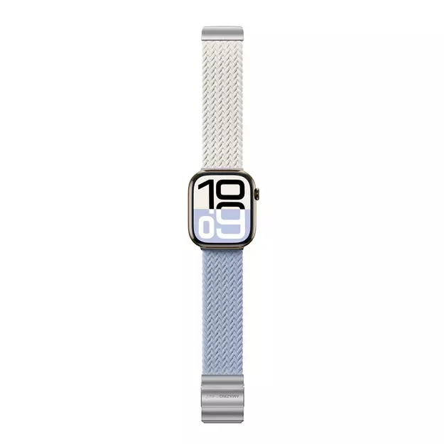 Set of 2 AmazingThing Blend Band for Apple Watch 45/46/49mm - Space Blue/Stellar 10