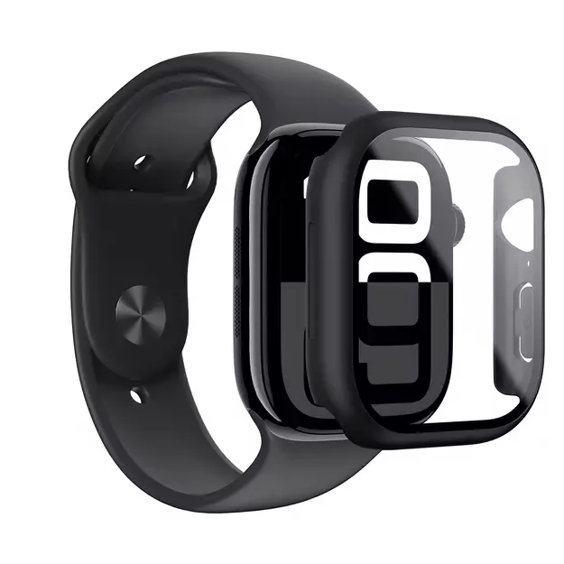 AmazingThing Radix Glass Case for Apple Watch 46mm – Black 13